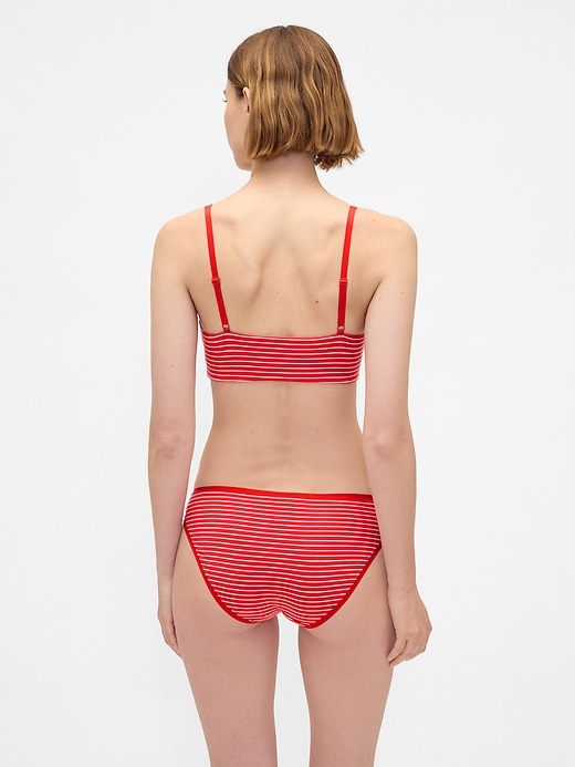 reggiseno bralette in cotone elasticizzato biologico
