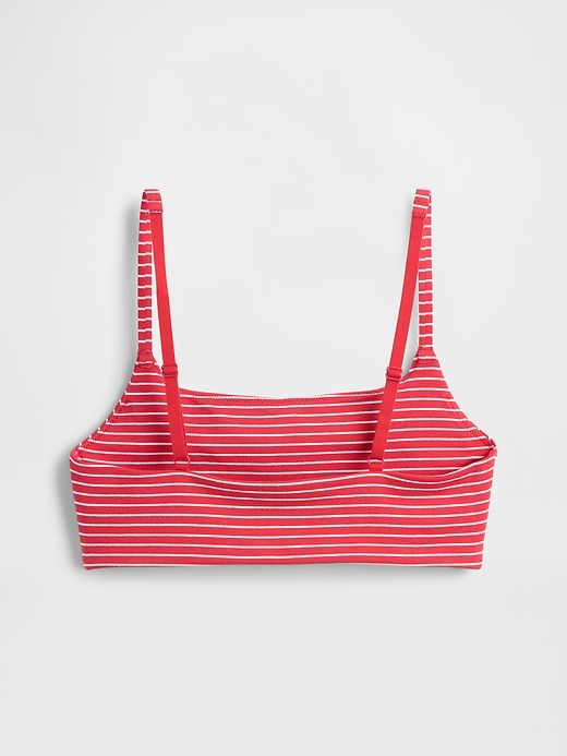 reggiseno bralette in cotone elasticizzato biologico
