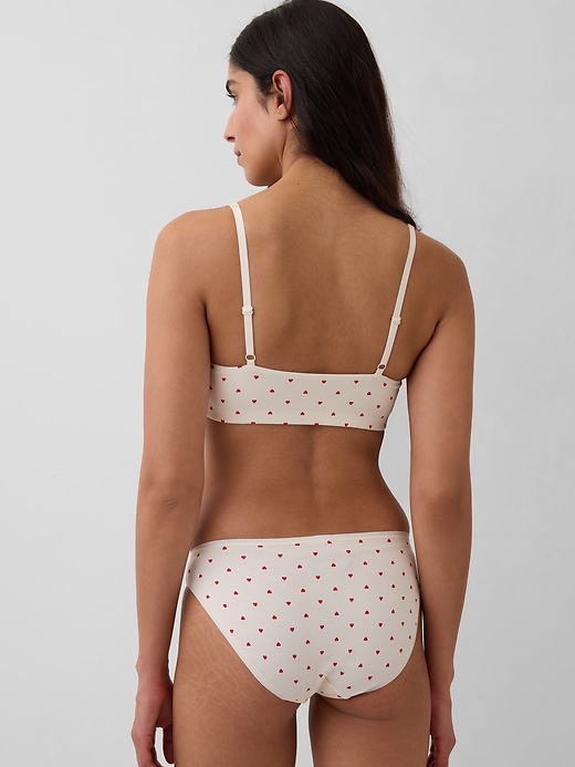 reggiseno bralette in cotone elasticizzato biologico