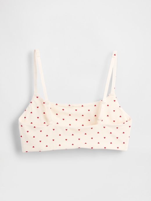 reggiseno bralette in cotone elasticizzato biologico