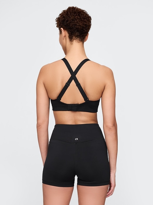 reggiseno sportivo incrociato ad alto impatto gapfit power