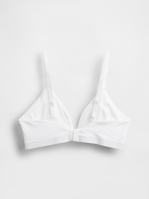reggiseno triangolare in cotone elasticizzato biologico
