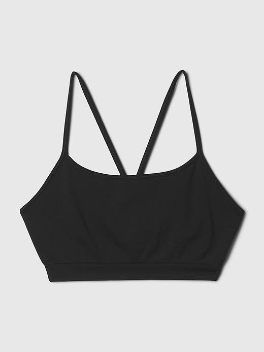 reggiseno senza cuciture con schiena incrociata