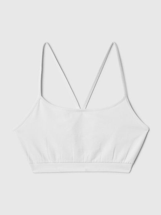 reggiseno senza cuciture con schiena incrociata