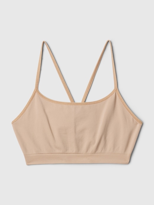 reggiseno senza cuciture con schiena incrociata