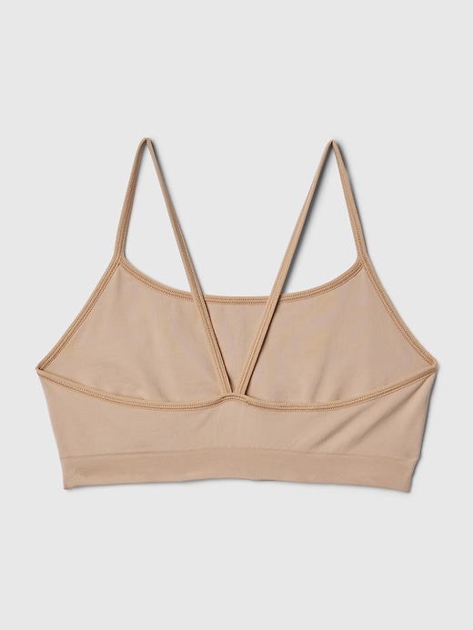 reggiseno senza cuciture con schiena incrociata
