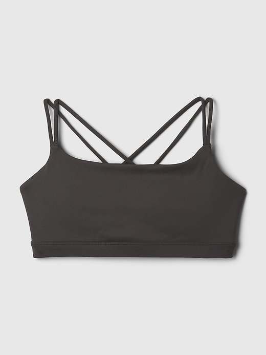 reggiseno sportivo gapfit power medium impact strappy