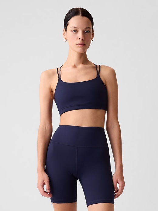 reggiseno sportivo gapfit power medium impact strappy