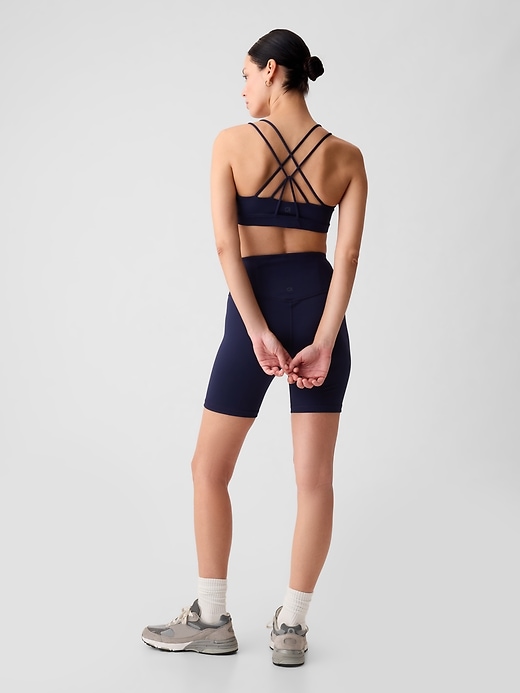 reggiseno sportivo gapfit power medium impact strappy