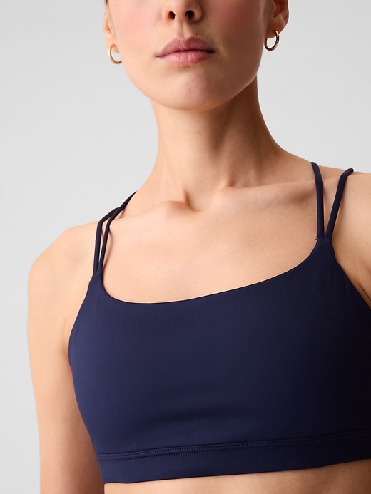 reggiseno sportivo gapfit power medium impact strappy