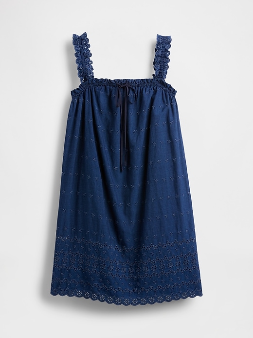 gap × dÔen mini abito con occhielli