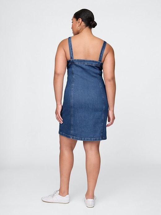 mini abito in denim