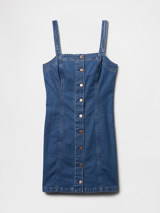 mini abito in denim