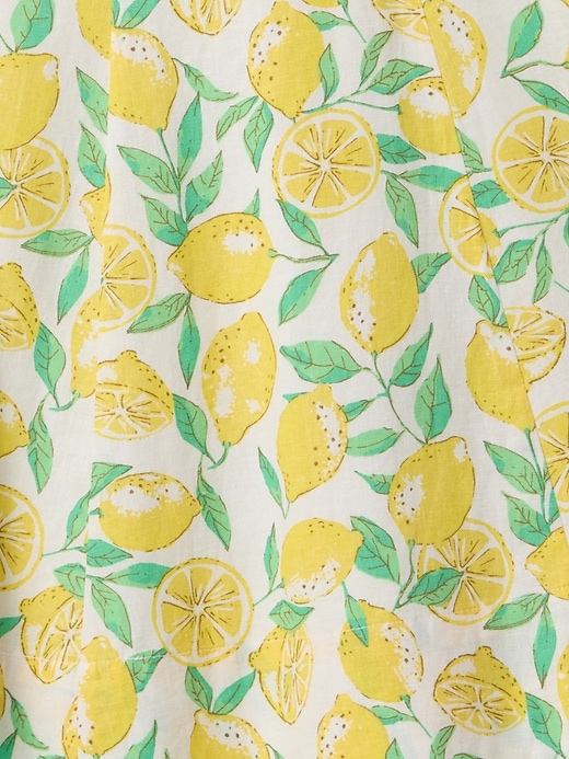 mini abito in misto lino