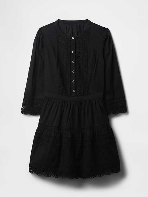 mini abito con pizzo