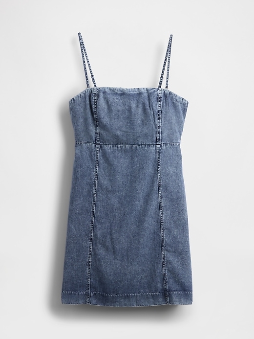 mini abito in denim ultra morbido