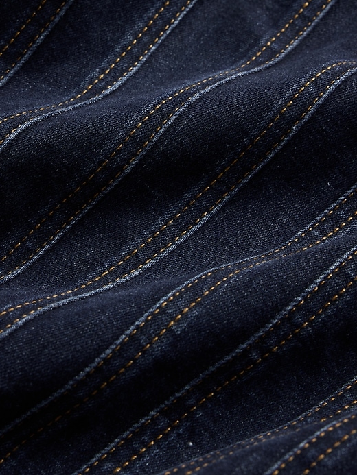 abito midi in denim con cuciture gapstudio