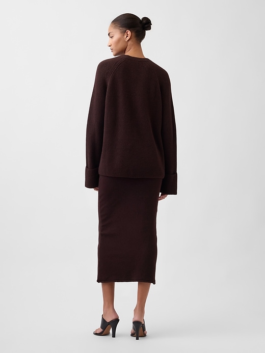 gonna midi elasticizzata cashsoft