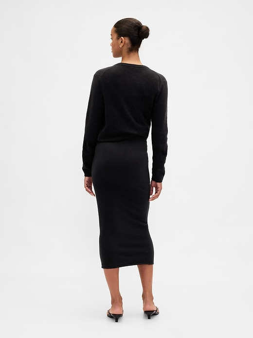 gonna midi elasticizzata cashsoft