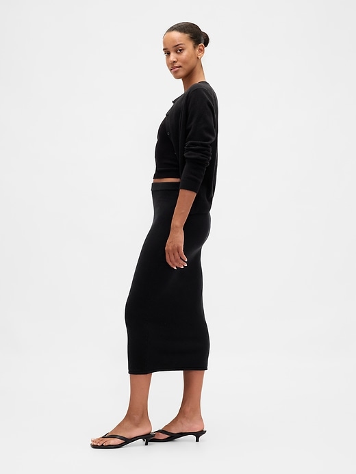 gonna midi elasticizzata cashsoft