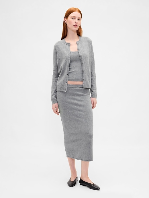 gonna midi elasticizzata cashsoft