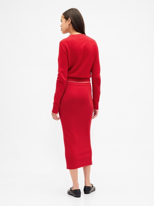 gonna midi elasticizzata cashsoft