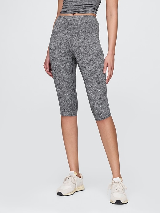 leggings corti in jersey a vita alta gapfit smooth