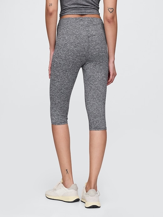 leggings corti in jersey a vita alta gapfit smooth