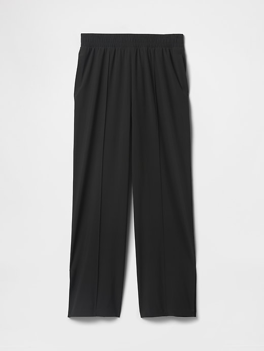 pantaloni gapfit tech a vita alta con orlo diviso