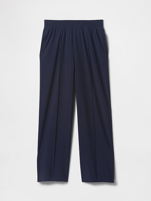 pantaloni gapfit tech a vita alta con orlo diviso