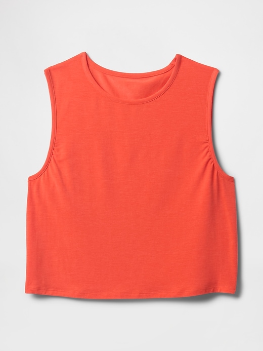 canotta sportiva gapfit breathe crop