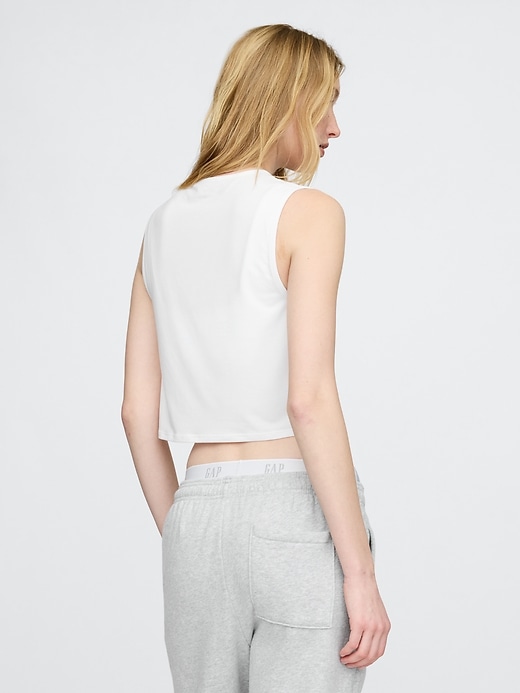 canotta sportiva gapfit breathe crop
