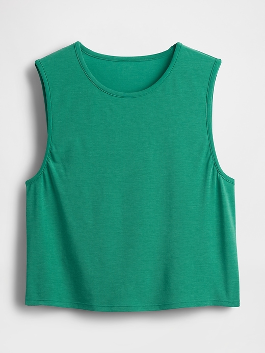 canotta sportiva gapfit breathe crop