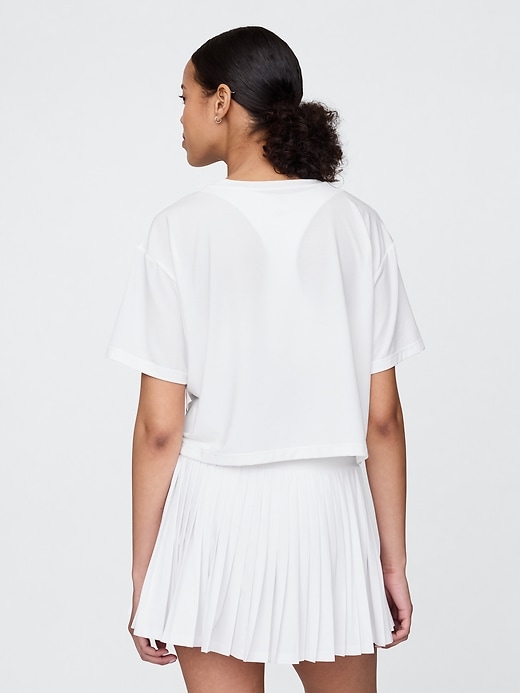 maglietta corta con scollo a v gapfit breathe