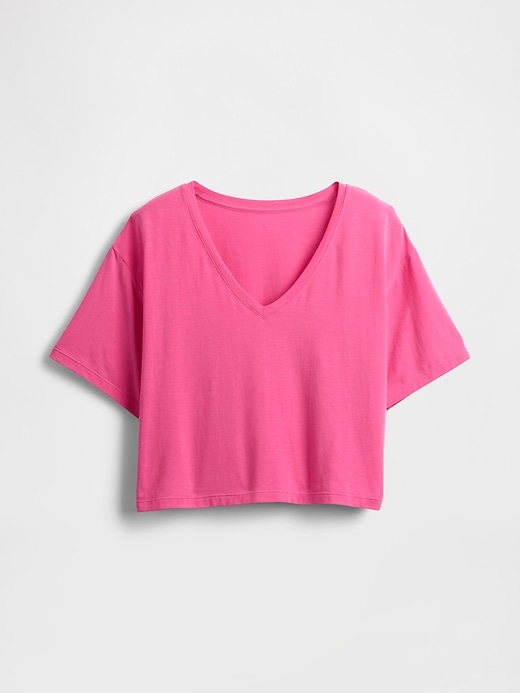 maglietta corta con scollo a v gapfit breathe