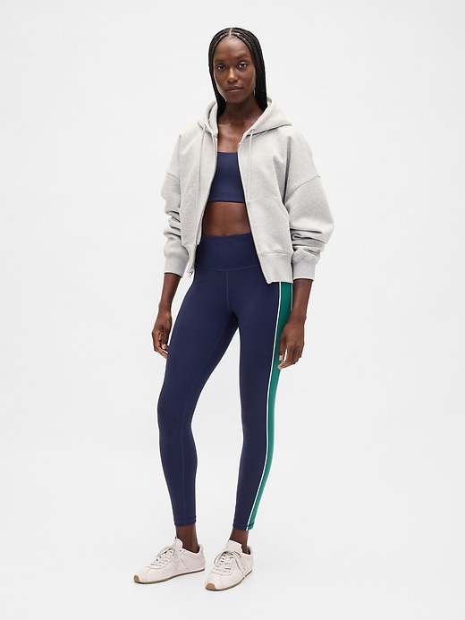 leggings a righe lunghe gapfit high rise power