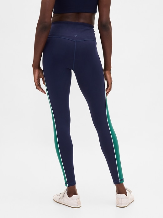 leggings a righe lunghe gapfit high rise power
