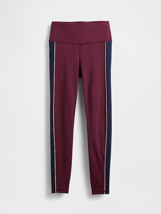leggings a righe lunghe gapfit high rise power