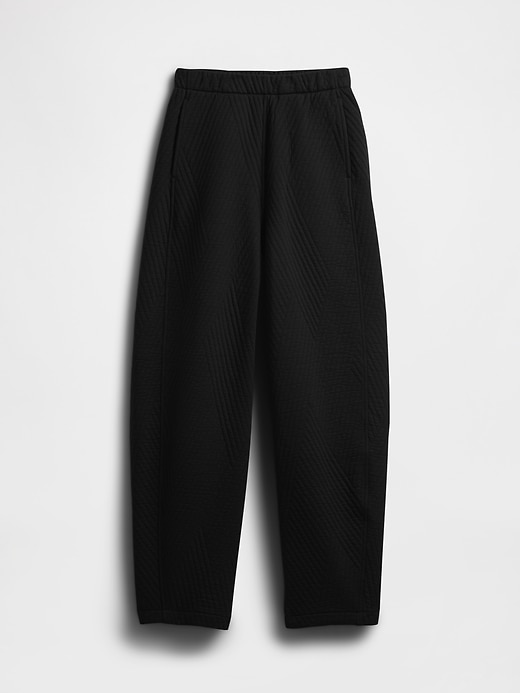 pantaloni a botte trapuntati in jacquard gapfit