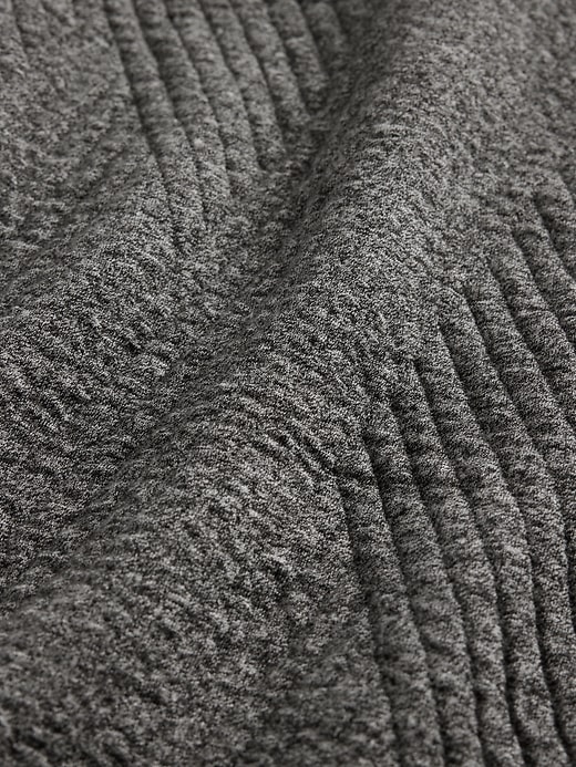 pullover con collo a imbuto in maglia jacquard trapuntata gapfit