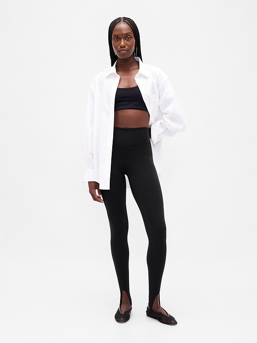 leggings gapfit smooth a vita alta con staffa