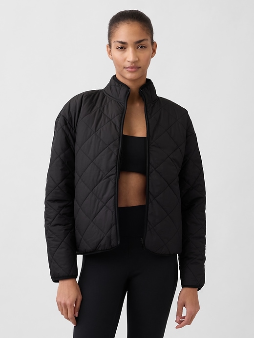 giacca reversibile in sherpa gapfit