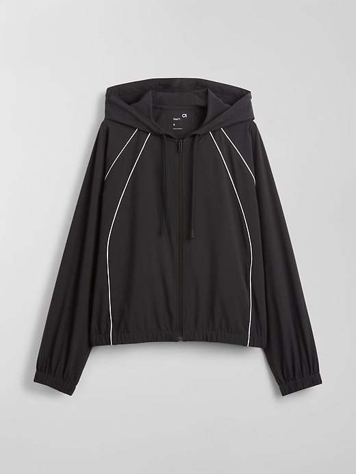 felpa con cappuccio e zip gapfit tech