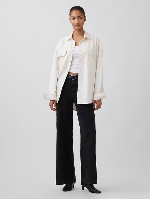 jeans a gamba larga high stride