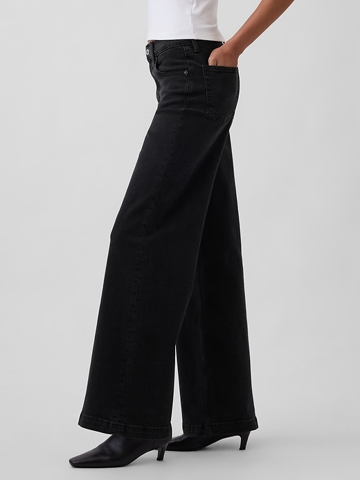 jeans a gamba larga high stride