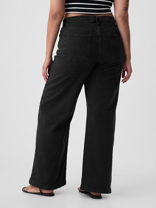 jeans a gamba larga high stride
