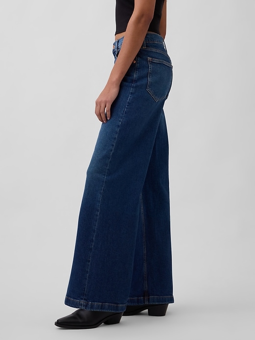 jeans a gamba larga high stride