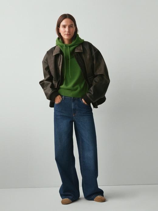 jeans a gamba larga high stride