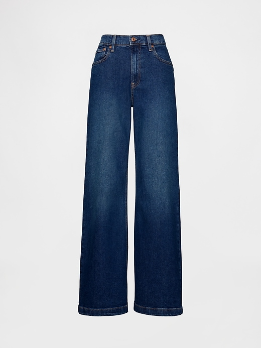 jeans a gamba larga high stride