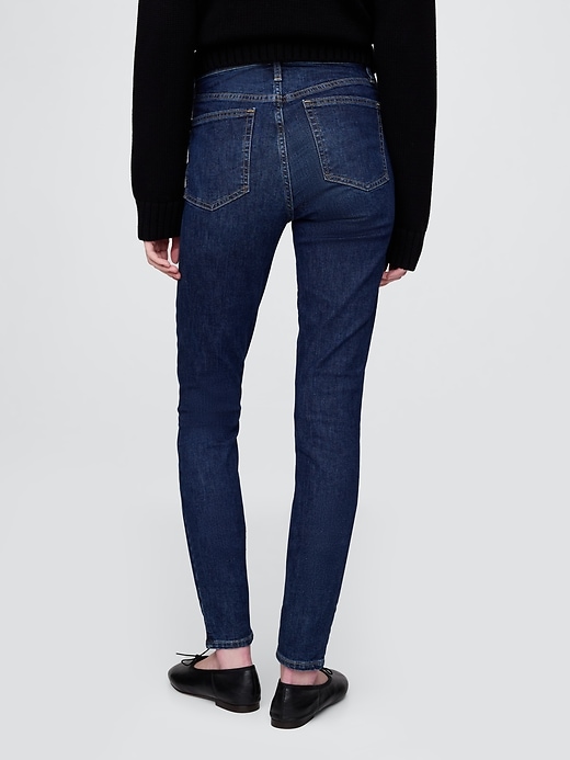 jeans skinny a vita alta